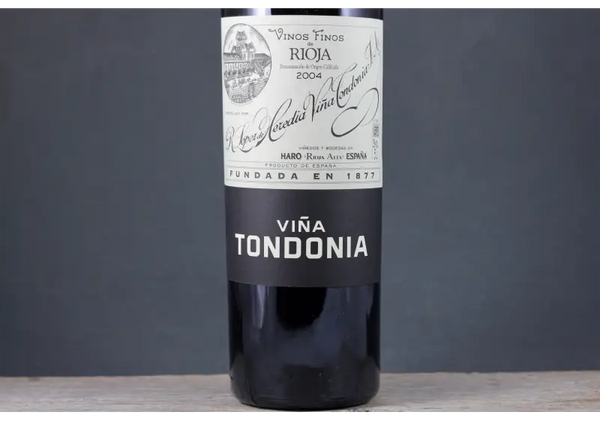2004 Lopez de Heredia Viña Tondonia Rioja Reserva 1.5L - $100 - $200 Garnacha NonStd