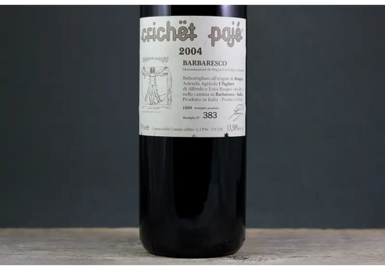 2004 Roagna Barbaresco Crichet Pajé