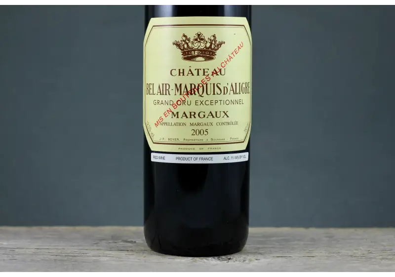 2005 Bel Air-Marquis d'Aligre Margaux
