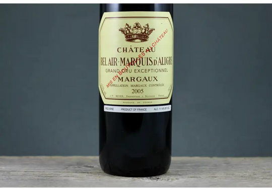 2005 Bel Air-Marquis d'Aligre Margaux