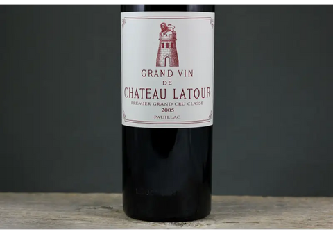 2005 Chateau Latour - $400+ 750ml Bordeaux Cabernet Sauvignon