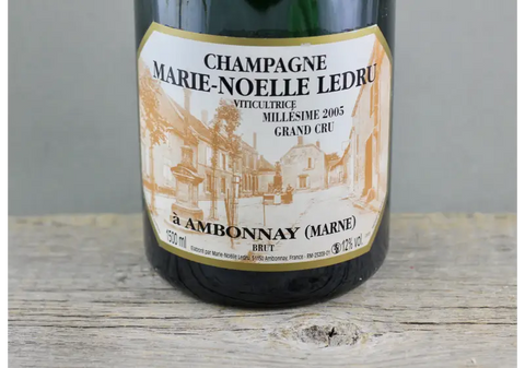 2005 Marie - Noelle Ledru Grand Cru Brut Champagne 1.5L - $400 + All Sparkling Ambonnay