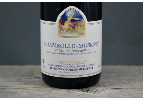 2006 Mugneret - Gibourg Chambolle Musigny 1er Cru Les Feusselottes - $400 + 750ml Burgundy Chambolle - Musigny