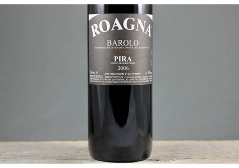2006 Roagna Barolo Pira Riserva (Late-release) - $400+ 750ml Italy