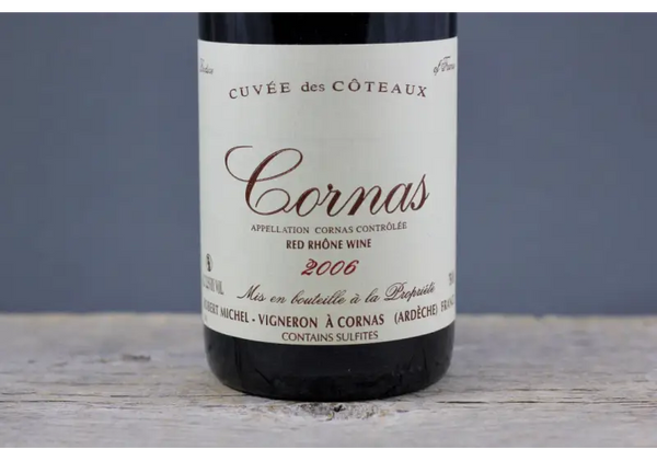 2006 Robert Michel Cornas Cuvée des Côteaux - $200 - $400 750ml France