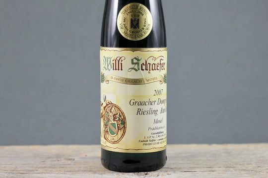 2007 Willi Schaefer Graacher Domprobst Riesling Auslese Grosser Ring #15 (Auction) 375ml