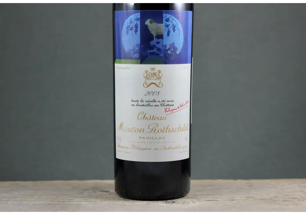 2008 Mouton Rothschild - $400+ 1st Growth (Premiere Cru) 750ml Bordeaux