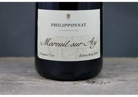 2008 Philipponnat Mareuil sur Ay Premier Cru Extra Brut Champagne - $200-$400 750ml All Sparkling