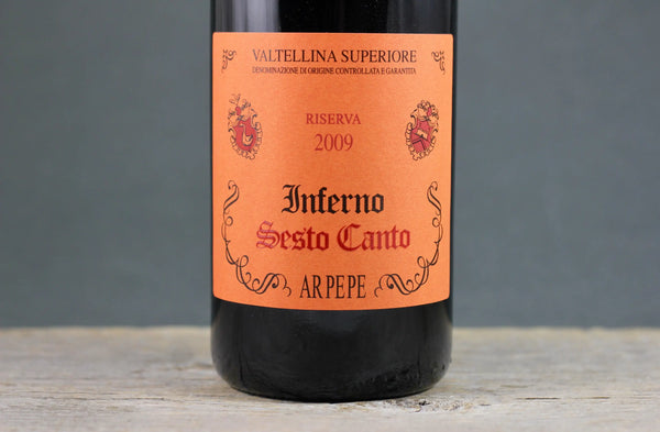 2009 ARPEPE Inferno Sesto Canto Riserva Valtellina Superiore - $100-$200 - 2009 - 750ml - Appellation: Valtellina