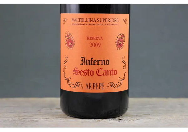 2009 ARPEPE Inferno Sesto Canto Riserva Valtellina Superiore - $100-$200 - 2009 - 750ml - Italy - Lombardy