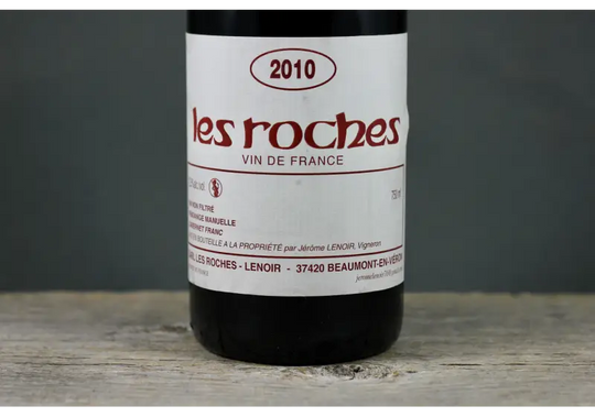 2010 Jerome Lenoir Chinon Les Roches