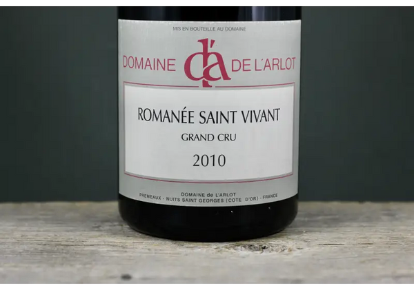 2010 Domaine de L’Arlot Romanée Saint Vivant 1.5L - $400 + - 1.5L - 2010 - Burgundy - France