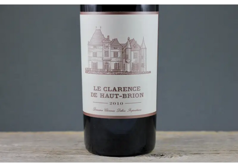 2010 Le Clarence de Haut Brion - $200-$400 1st Growth (Premiere Cru) 750ml Bordeaux