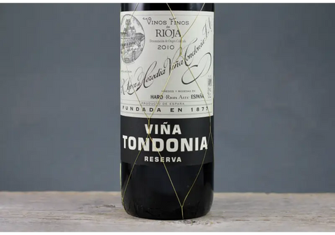 2010 Lopez de Heredia Viña Tondonia Rioja Reserva - $60-$100 750ml Garnacha Red
