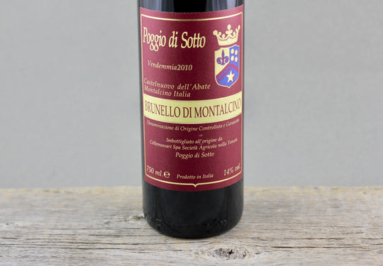 2010 Poggio di Sotto Brunello di Montalcino (Pre Arrival)