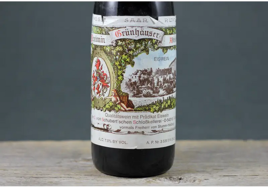 2001 Von Schubert Maximin Grünhaüs Abtsberg Eiswein Riesling 375ml