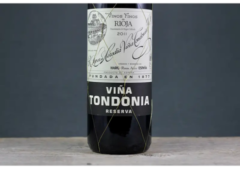 2011 Lopez de Heredia Viña Tondonia Rioja Reserva - $60 - $100 750ml Garnacha Red