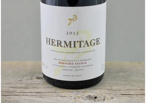 2012 Faurie Hermitage Bessards-Le Méal (Gold capsule) - $200-$400 750ml France