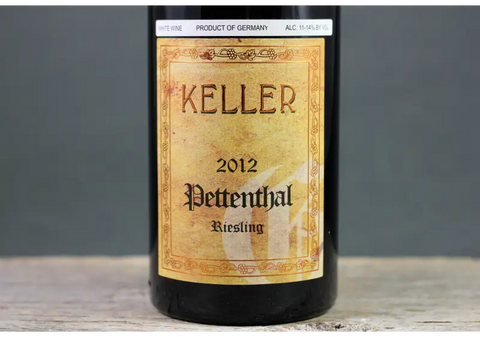 2012 Keller Pettenthal Riesling GG - $400+ 750ml Germany Grosses Gewachs