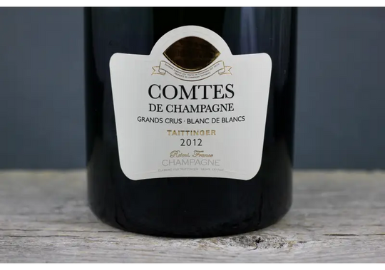 2012 Taittinger Comtes de Champagne Brut Blanc de Blancs Champagne
