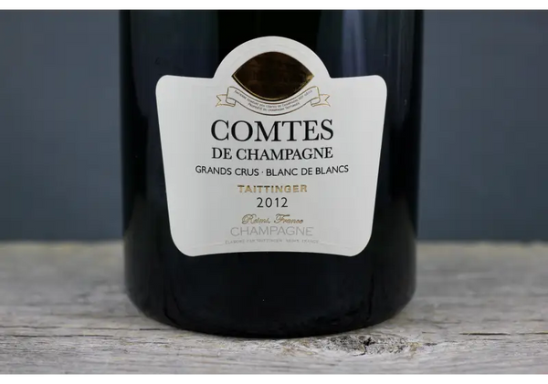 2012 Taittinger Comtes de Champagne Brut Blanc Blancs - $200 - $400 750ml All Sparkling