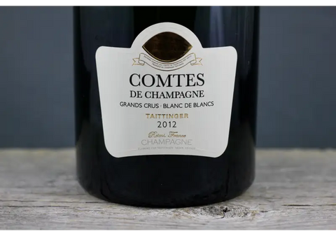 2012 Taittinger Comtes de Champagne Brut Blanc Blancs - $200-$400 750ml All Sparkling
