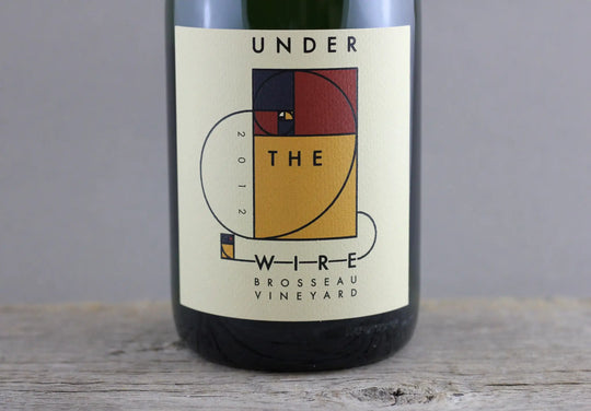 2012 Under the Wire Brosseau Vineyard Sparkling Wine
