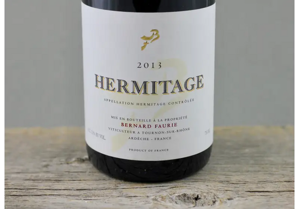 2013 Bernard Faurie Hermitage Gréffieux - Bessards (Cream capsule) - $200 - $400 750ml France