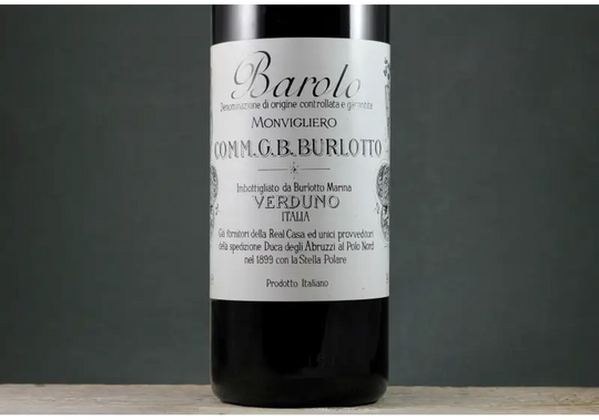 2013 G.B. Burlotto Barolo Monvigliero 3L