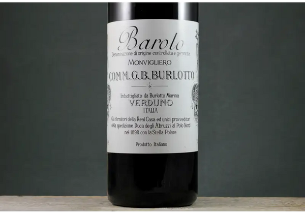 2013 G.B. Burlotto Barolo Monvigliero 3L - $400 + - 2013 - 3.0L - Barolo - Italy