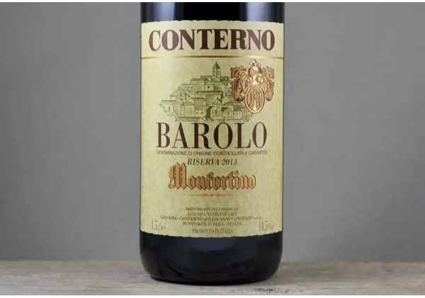 2013 Giacomo Conterno Barolo Riserva Monfortino 1.5L - $400 + Italy
