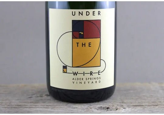 2013 Under the Wire Alder Springs Vineyard Sparkling Chardonnay