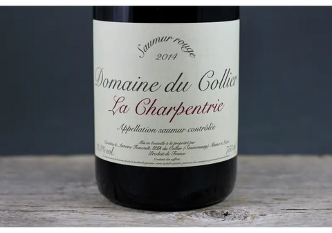 2014 Domaine du Collier Saumur Rouge La Charpentrie - $100-$200 750ml Cabernet Franc France