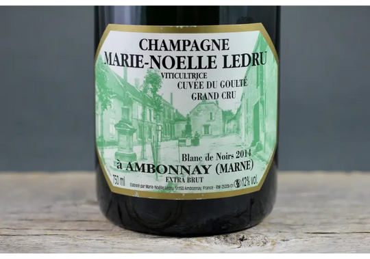 2014 Marie-Noelle Ledru Cuvée du Goulte Grand Cru Brut Champagne