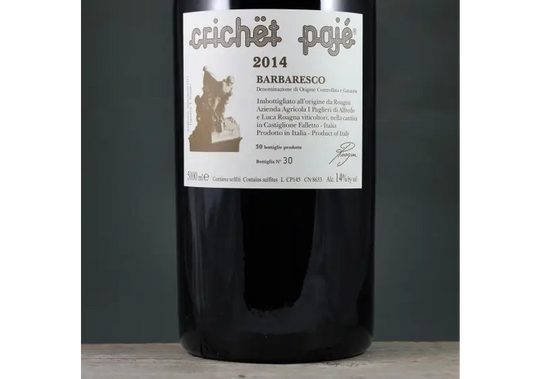2014 Roagna Barbaresco Crichet Pajé 5L