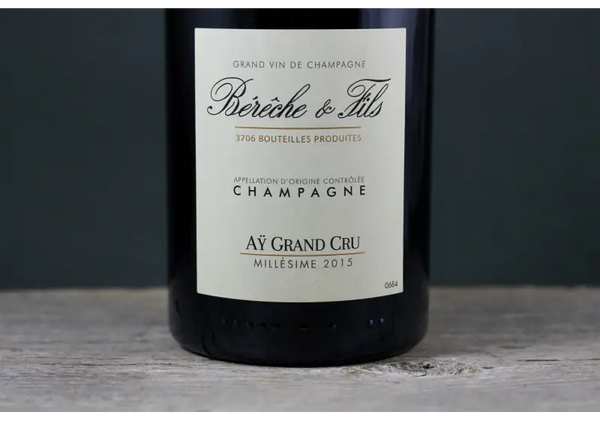 2015 Bereche Aÿ Grand Cru Brut Champagne - $200 - $400 750ml All Sparkling