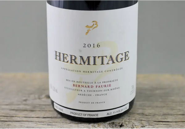 2015 Bernard Faurie Hermitage Bessards (Red capsule) - $200 - $400 750ml France