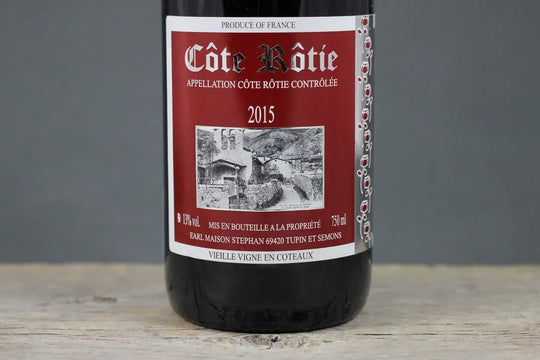 2015 Jean-Michel Stephan Côte Rôtie En Coteaux Vieilles Vignes