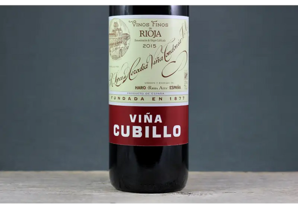 2015 Lopez de Heredia Viña Cubillo Rioja Crianza - 2015 - 750ml - Crianza - Price: $30 - Red