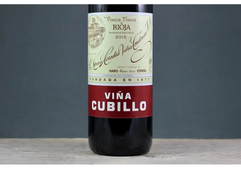 2015 Lopez de Heredia Viña Cubillo Rioja Crianza - 750ml Red