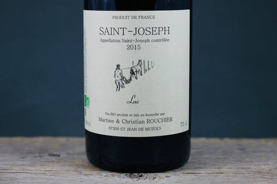 2015 Rouchier Saint Joseph Luc