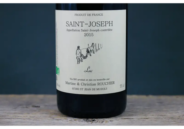 2015 Rouchier Saint Joseph Luc - $60 - $100 750ml France