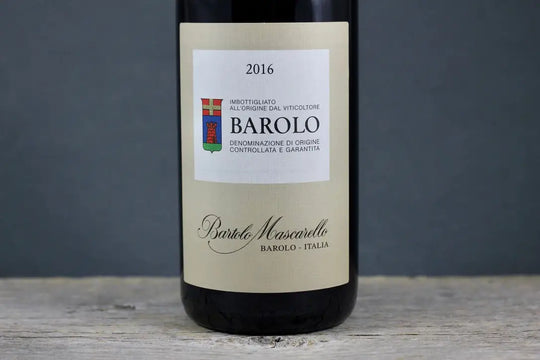 2016 Bartolo Mascarello Barolo