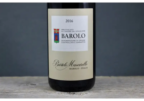 2016 Bartolo Mascarello Barolo - $400+ 750ml Italy