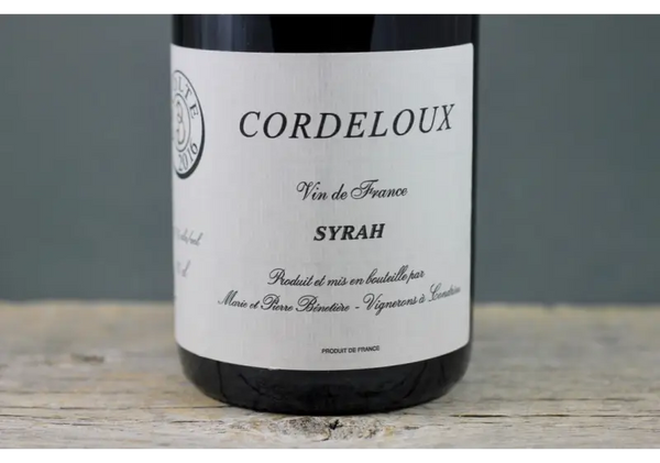2016 Benetiere Cordeloux Syrah VdF - $100 - $200 750ml Cote Rotie France