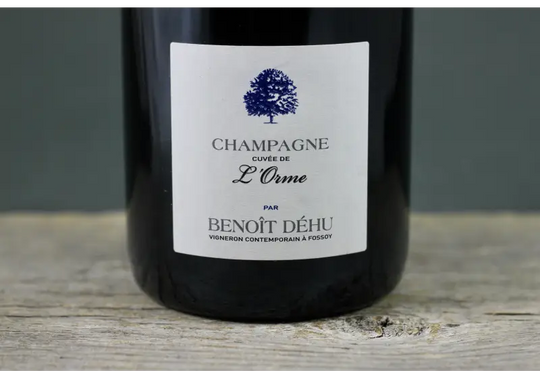 2016 Benoit Dehu "L'Orme" Blanc de Noirs Brut Nature Champagne