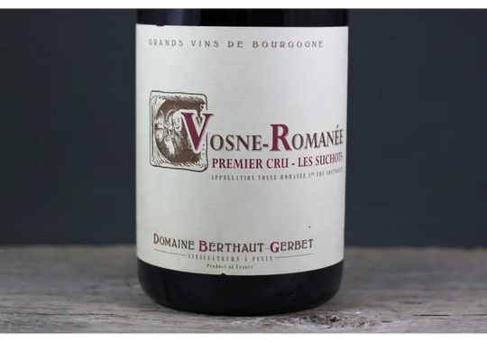 2016 Berthaut-Gerbet Vosne Romanée 1er Cru Les Suchots