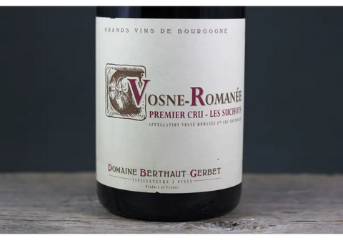 2016 Berthaut-Gerbet Vosne Romanée 1er Cru Les Suchots - $200-$400 750ml Burgundy France