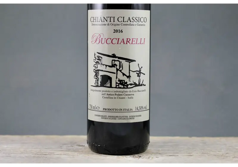 2016 Bucciarelli Chianti Classico - 750ml Italy Red