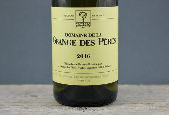2016 Grange des Pères l'Herault VDP Blanc